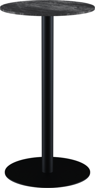 Black Halo Bar Table